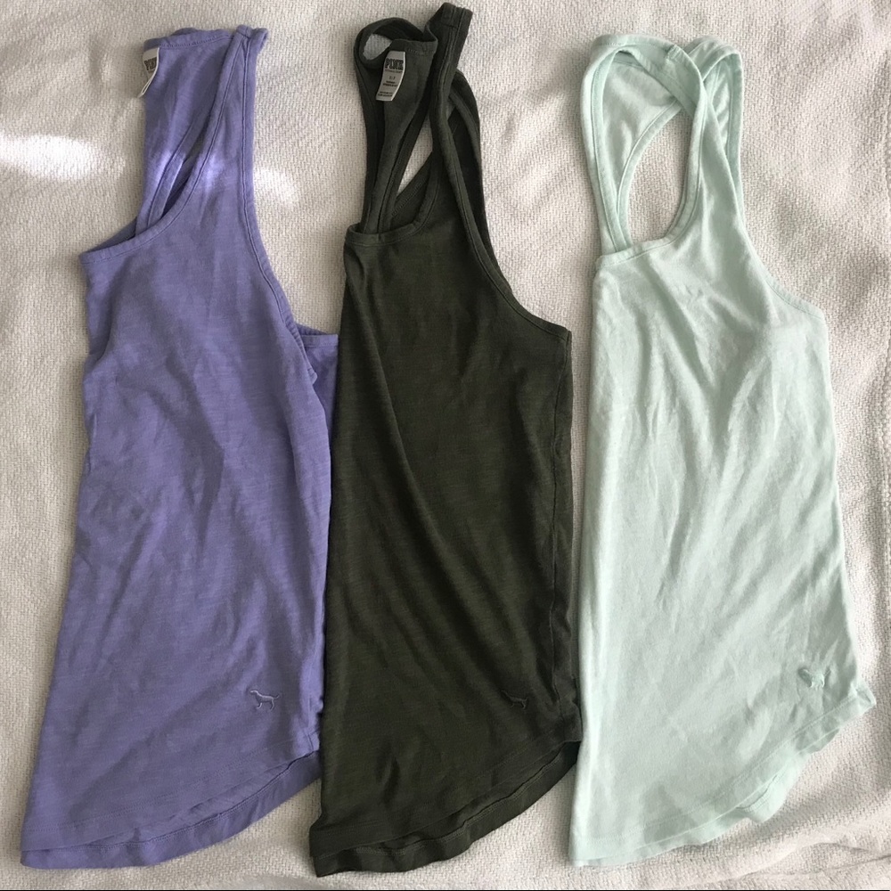 Victoria Secret Pink Racerback Tank Top